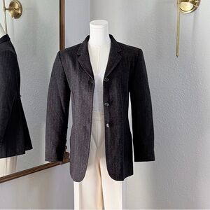 Eclectic Grandpa Pendleton Wool Button Down 90s Minimalist Pinstripe Heritage